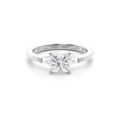 White Gold Diamond Engagement Rings