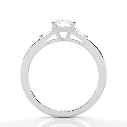 Zweifarbiger Triologie Diamant Verlobungsring