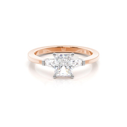 Rose Gold Diamond Engagement Rings