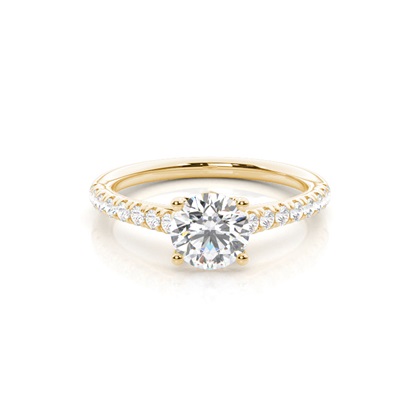 Yellow Gold Diamond Rings