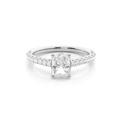 Radiant Diamond Rings