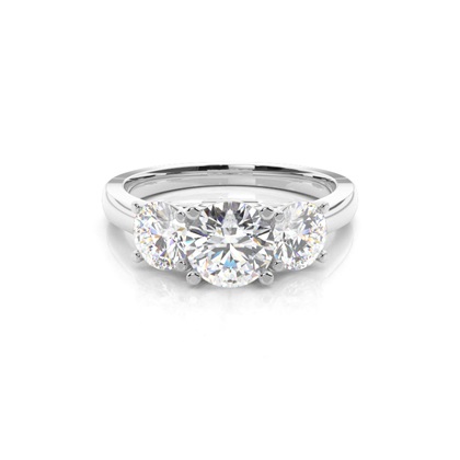 White Gold Diamond Engagement Rings