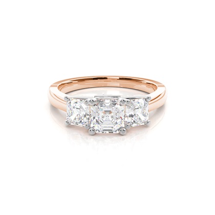 Rose Gold Diamond Engagement Rings
