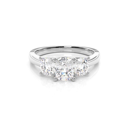 White Gold Diamond Engagement Rings