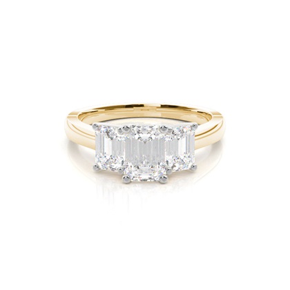 Yellow Gold Womens Diamond Engagement Rings