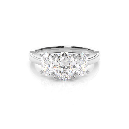White Gold Diamond Engagement Rings