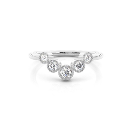 diamant Svatební Vintage Band