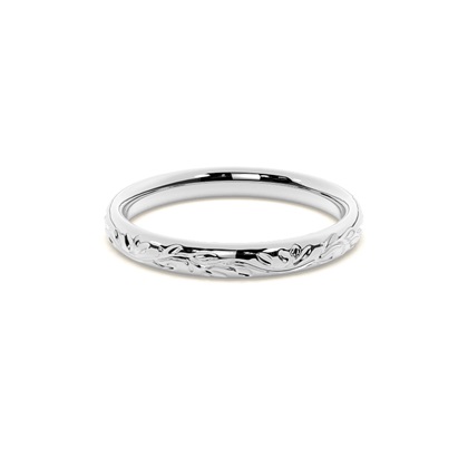 White Gold Women's Contemporary Wedding Rings