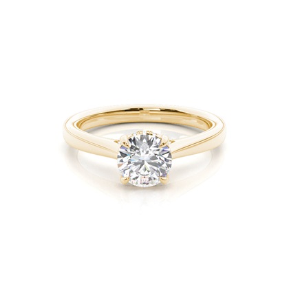 Yellow Gold Diamond Engagement Rings
