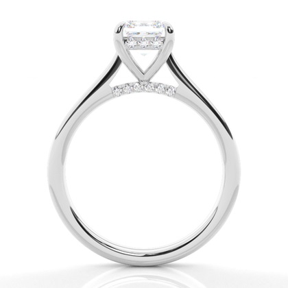 2.00 Carat Platin Halo Verlobungsringe
