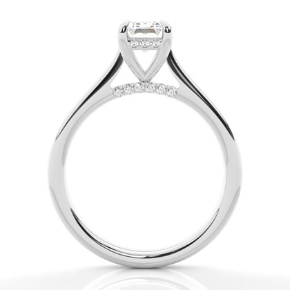 Verlobungsringe mit verstecktem Halo-Diamant