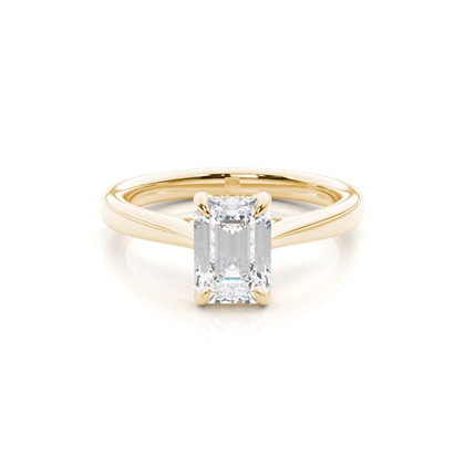Yellow Gold Diamond Engagement Rings