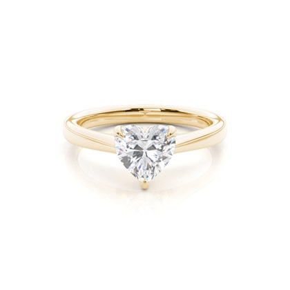Yellow Gold Diamond Engagement Rings