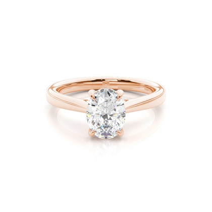 Oval Diamond Engagement Rings