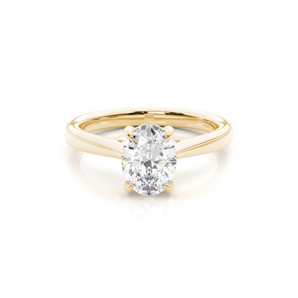 Yellow Gold Diamond Engagement Rings