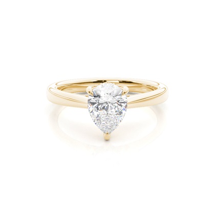 Yellow Gold Diamond Engagement Rings