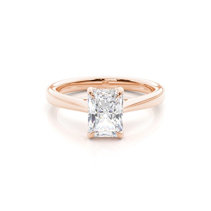 Rose Gold Diamond Engagement Rings