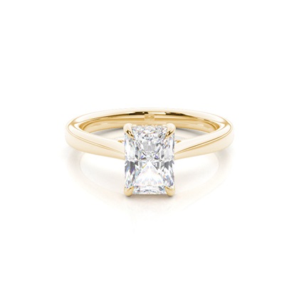 Yellow Gold Diamond Engagement Rings
