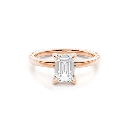 Rose Gold Diamond Engagement Rings
