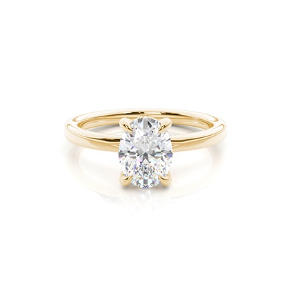 Oval Cut Diamond Rings