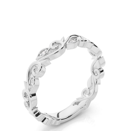 diamant Svatební Vintage Band