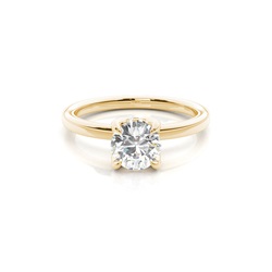 Hidden Halo Diamond Engagement Rings