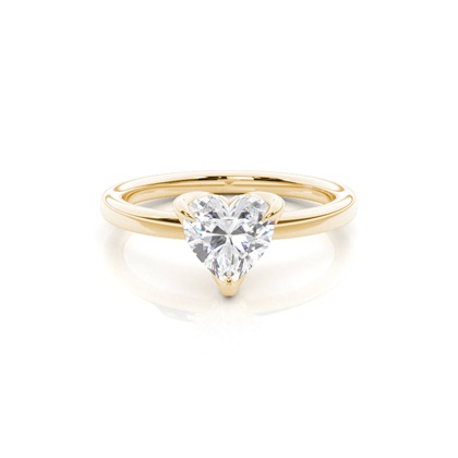 Hidden Halo Diamond Engagement Rings