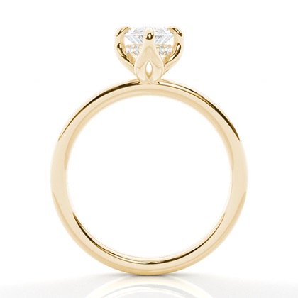 Marquise Yellow Gold Halo Engagement Rings