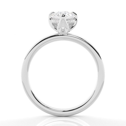 2.00 Carat Platin Halo Verlobungsringe