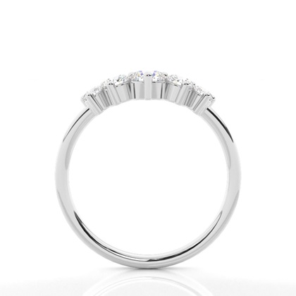 1,7 mm hrebenový pásek ve tvaru diamantu v mírném komfortním strihu