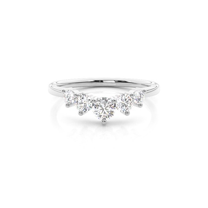 1,7 mm hrebenový pásek ve tvaru diamantu v mírném komfortním strihu