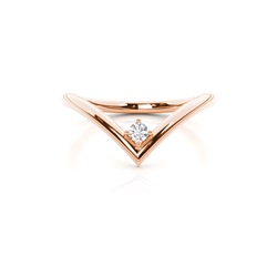 Solitär Wishbone Everyday Ringe