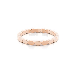 Plain metal stackable ring