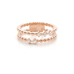 Dualer Bubble Diamantring