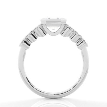 Vintage Diamant-Verlobungsring in Closs-Fassung