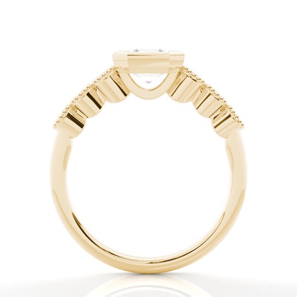 Vintage Diamant-Verlobungsring in Closs-Fassung