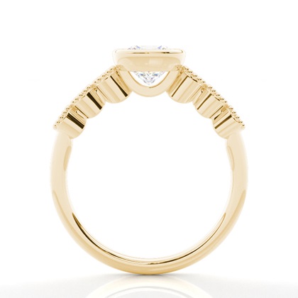 Vintage Diamant-Verlobungsring in Closs-Fassung