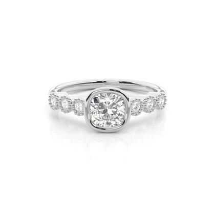 Cushion Cut Diamond Engagement Rings
