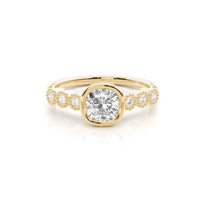 Cushion Cut Diamond Engagement Rings