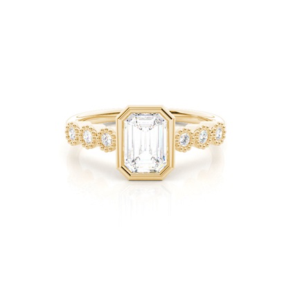 Yellow Gold Diamond Engagement Rings
