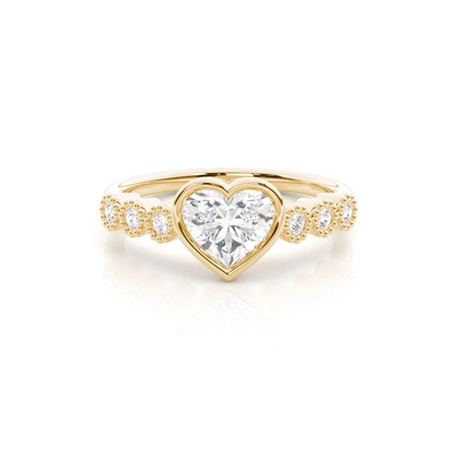 Yellow Gold Diamond Engagement Rings