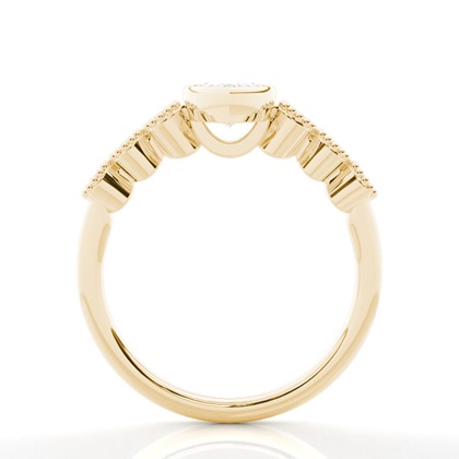 Vintage Diamant-Verlobungsring in Closs-Fassung