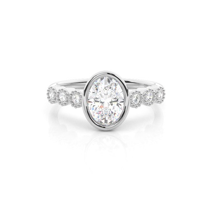 Oval Diamond Engagement Rings