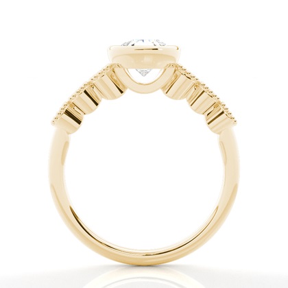 Vintage Diamant-Verlobungsring in Closs-Fassung