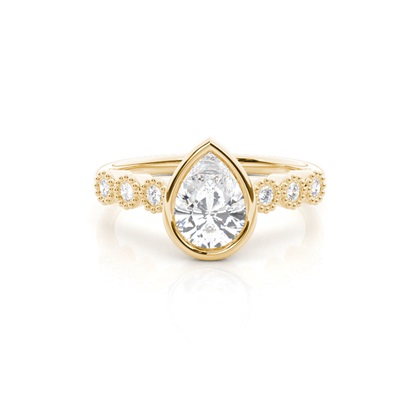 Yellow Gold Diamond Engagement Rings