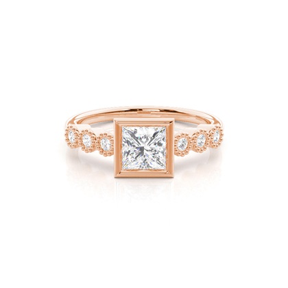 Princess Cut Diamond Engagement Rings