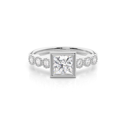 Princess Cut Diamond Engagement Rings