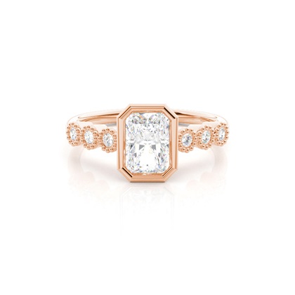 Rose Gold Diamond Engagement Rings