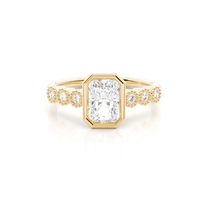 Yellow Gold Diamond Engagement Rings
