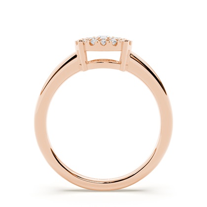 Diamant Cluster Verlobungsringe